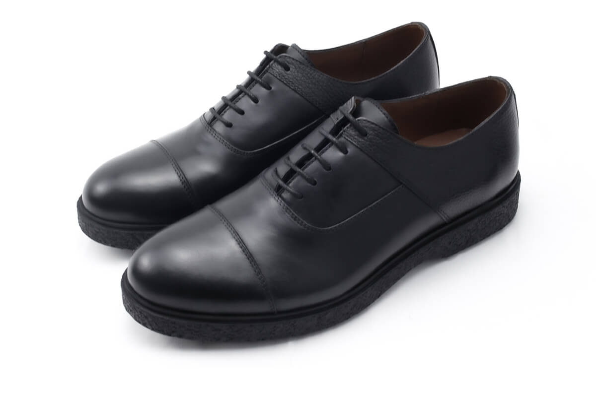 Bomba - Chaussure en cuir crust noir