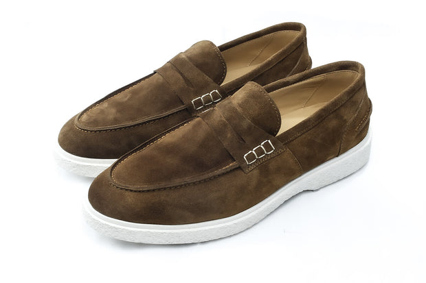 Dami - Chaussure en daim Tabac