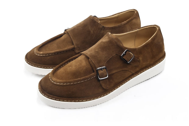Gomo - Chaussure en daim tabac