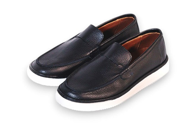 Rinco - Mocassin En Cuir Noir