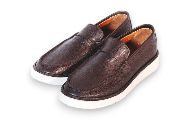 Rinco - Mocassin En Cuir Marron