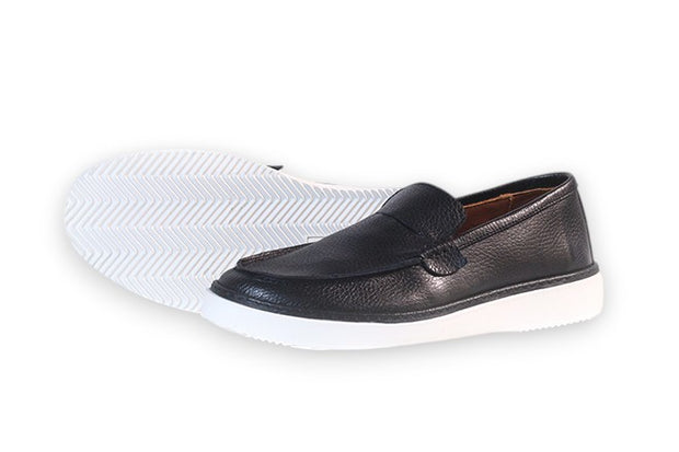 Rinco - Mocassin En Cuir Noir