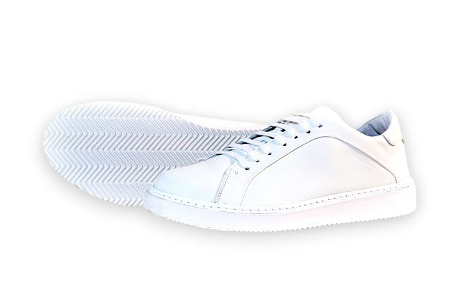 BOMA - Sneakers En Cuir Blanc