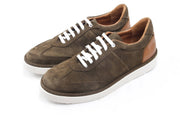Rugge - Chaussure en daim taupe