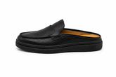 MOOK - Mules en Cuir Noir