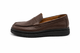 POOK - Mocassins en Cuir Marron