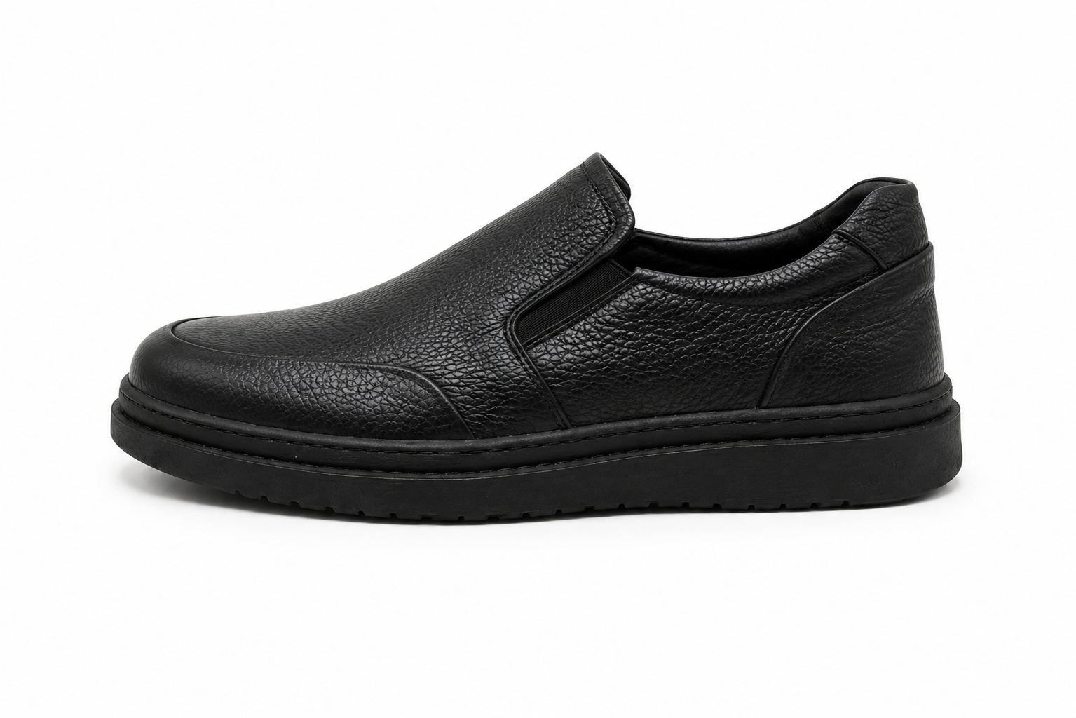 DIX - Chaussure en Cuir Noir