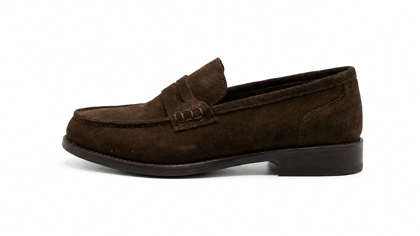 COLE - Chaussure Classique En Daim Marron