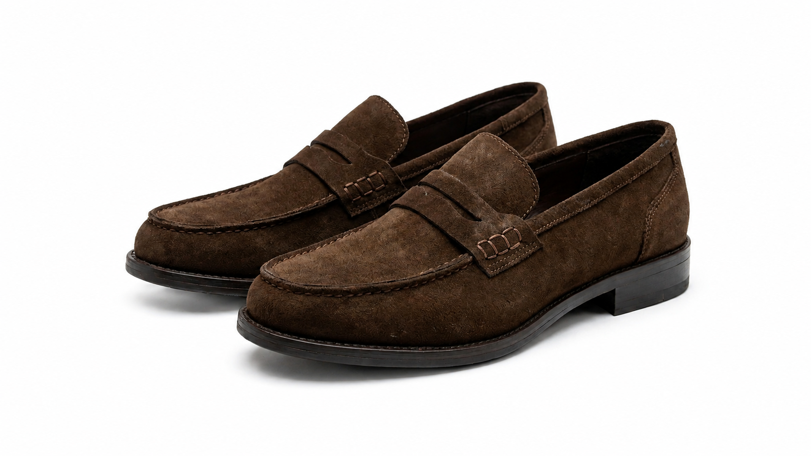 COLE - Chaussure Classique En Daim Marron