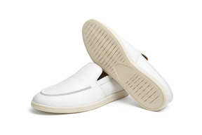 DOFOL - Mocassins en Cuir Blanc