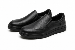 DIX - Chaussure en Cuir Noir