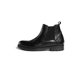 PIEL - Bottines En Cuir Noir