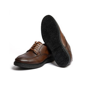 ELCHE - Chaussure Classique En Cuir Tabac