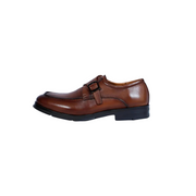 Fabio - Chaussure en cuir crust Tabac