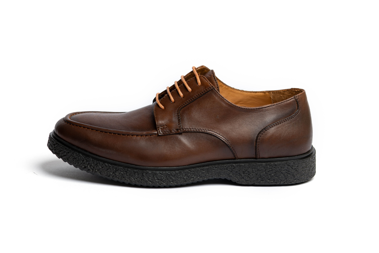 ELCHE - Chaussure Classique En Cuir Tabac