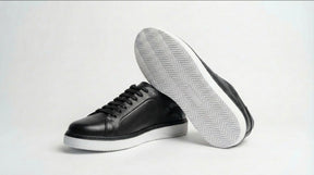 BOMA - Sneakers En Cuir Noir