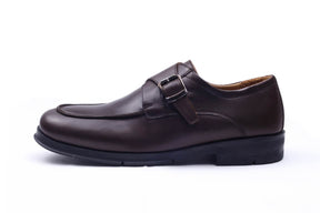Fabio - Chaussure classique en cuir marron
