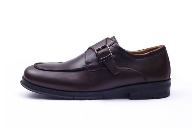 Fabio - Chaussure classique en cuir marron