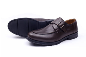 Fabio - Chaussure classique en cuir marron