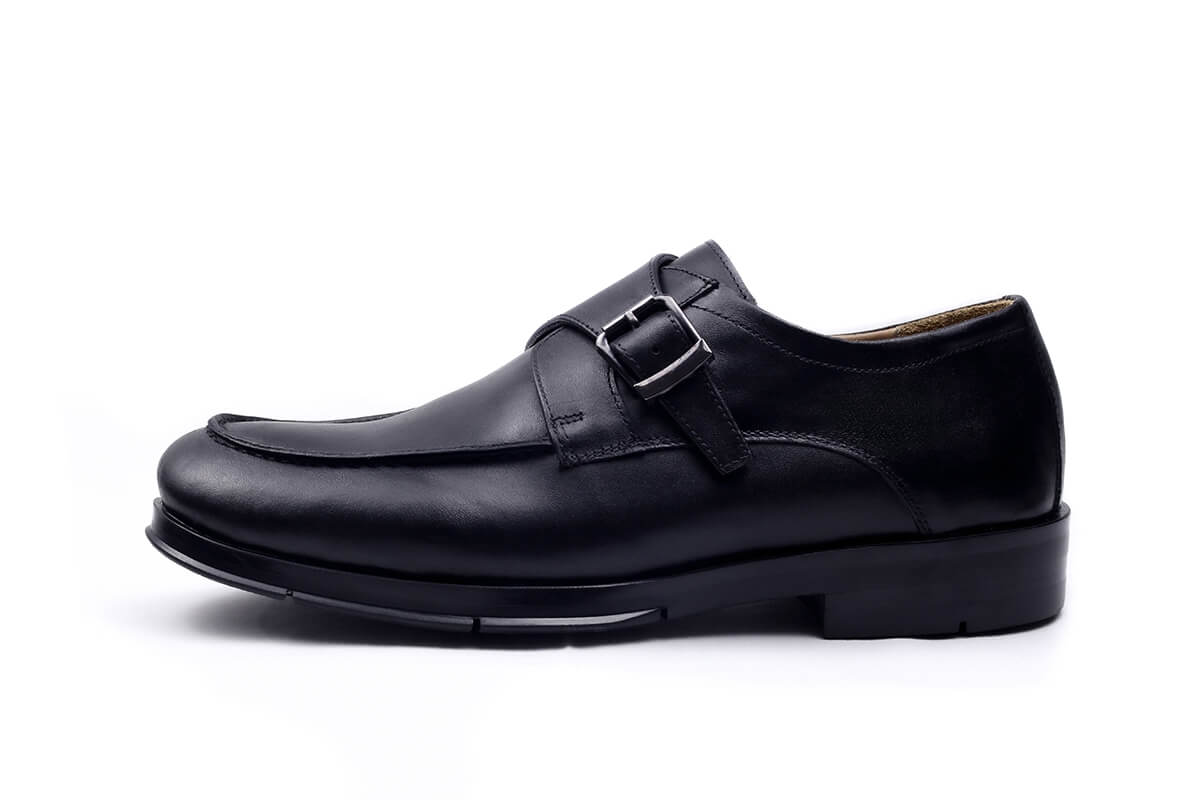 Fabio - Chaussure classique en cuir noir