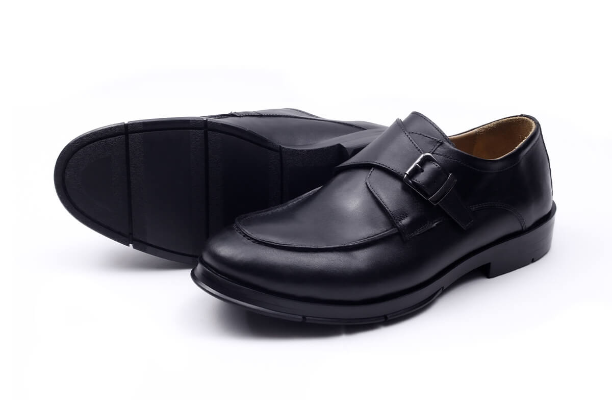 Fabio - Chaussure classique en cuir noir