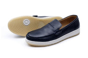 Dacia - Mocassin En Cuir Bleu
