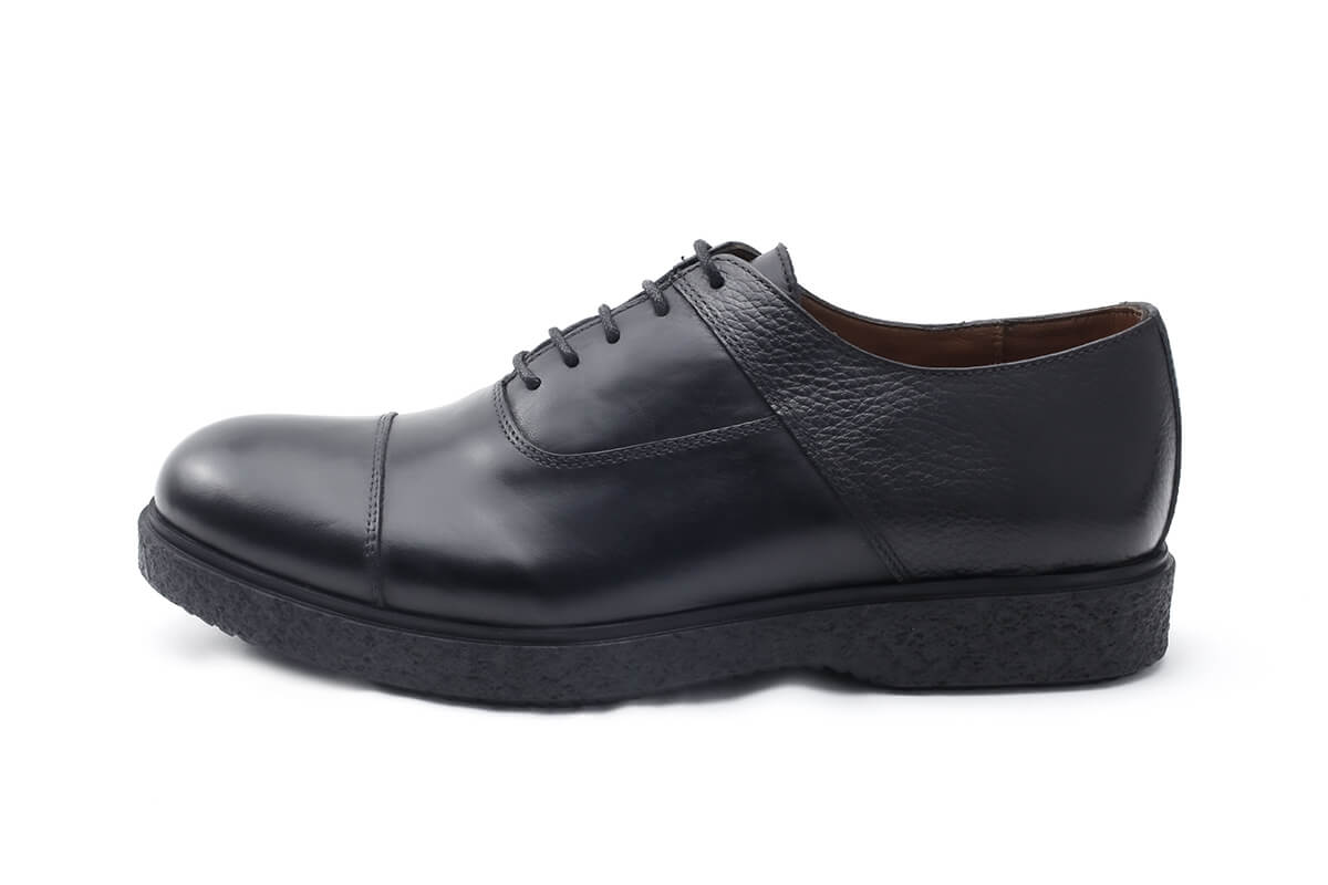 Bomba - Chaussure en cuir crust noir