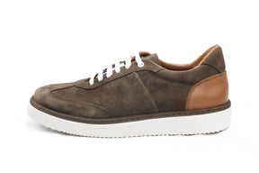 Rugge - Chaussure en daim taupe