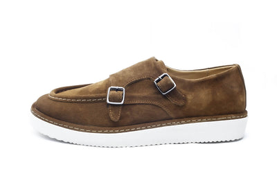 Gomo - Chaussure en daim tabac