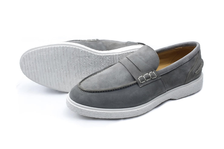 Dami - Chaussure en daim gris