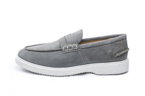 Dami - Chaussure en daim gris