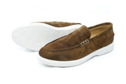 Dami - Chaussure en daim Tabac