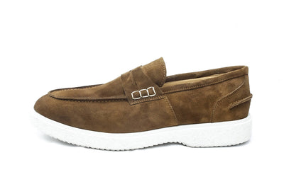 Dami - Chaussure en daim Tabac