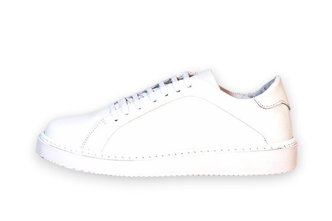 BOMA - Sneakers En Cuir Blanc