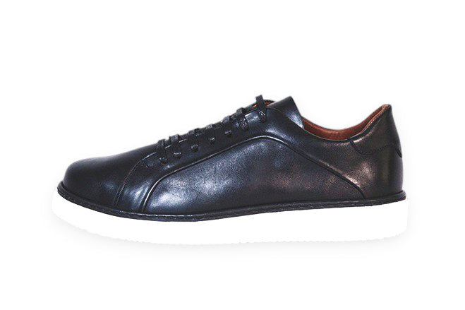 BOMA - Sneakers En Cuir Noir
