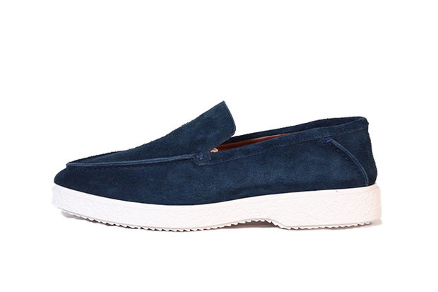 Joca - Mocassin En Daim Bleu