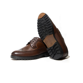 MARIO - Chaussure Classique En Cuir Tabac