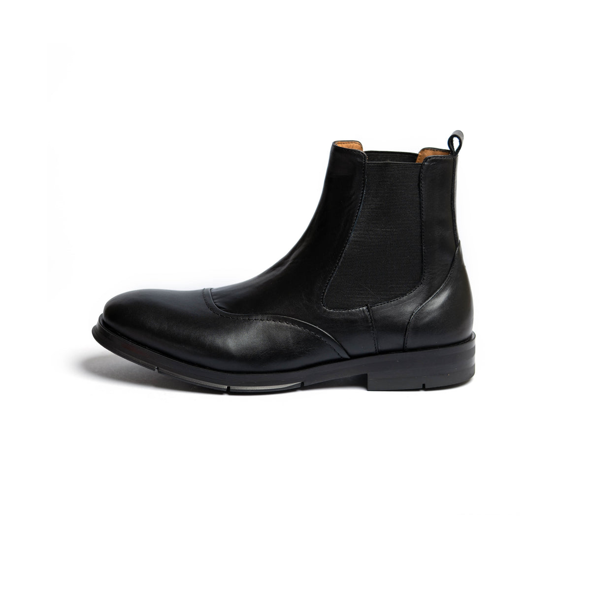 UNIC - Bottines En Cuir Noir