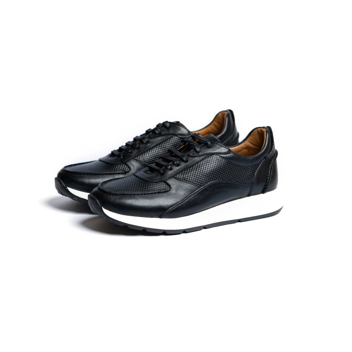 SERY - Sneakers En Cuir Noir