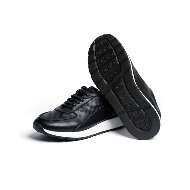 SERY - Sneakers En Cuir Noir