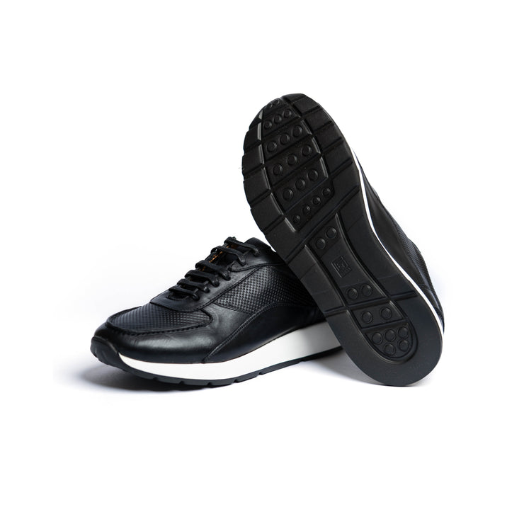 SERY - Sneakers En Cuir Noir
