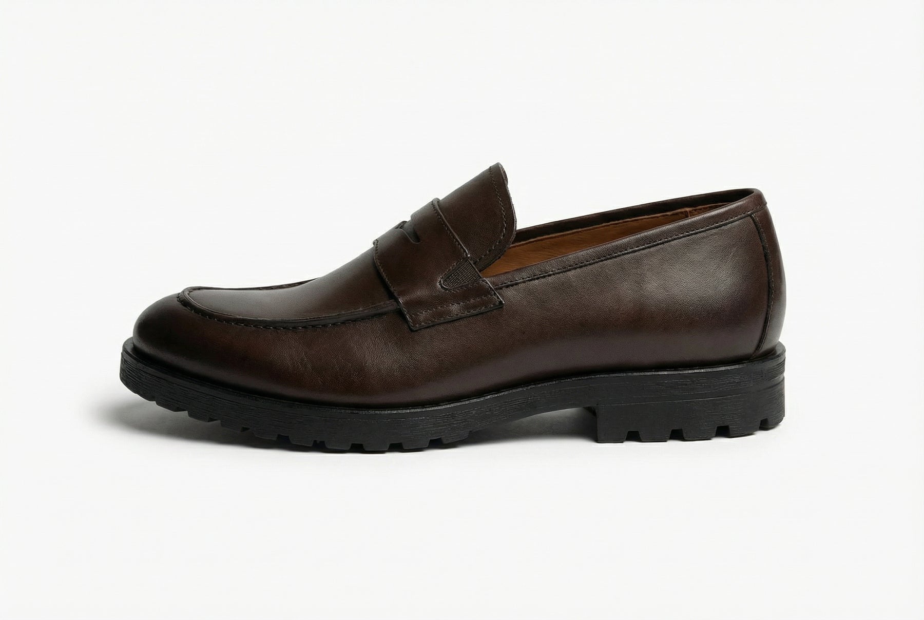 CAF - Chaussure Classique En Cuir Marron