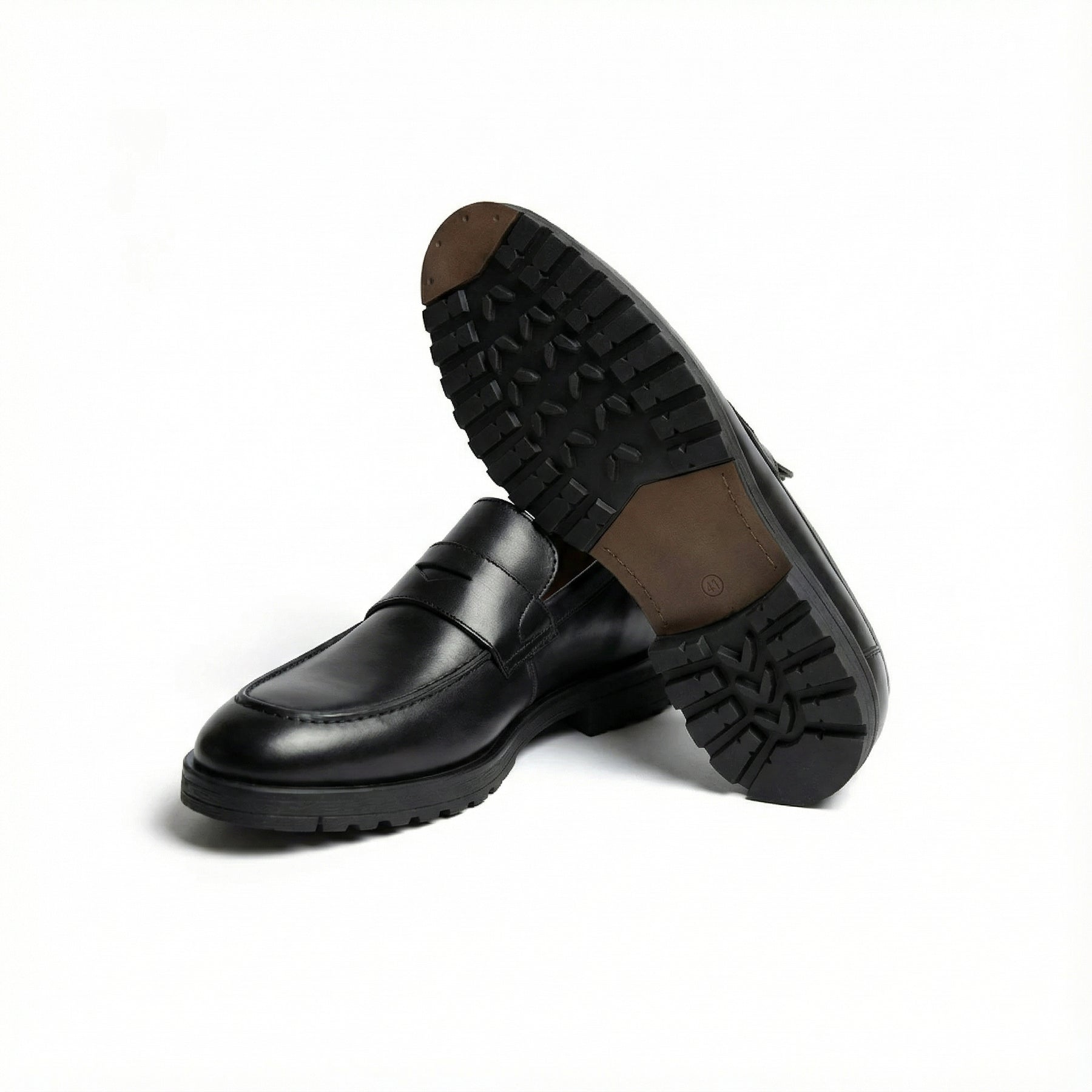 CAF - Chaussure Classique En Cuir Démasquable Noir