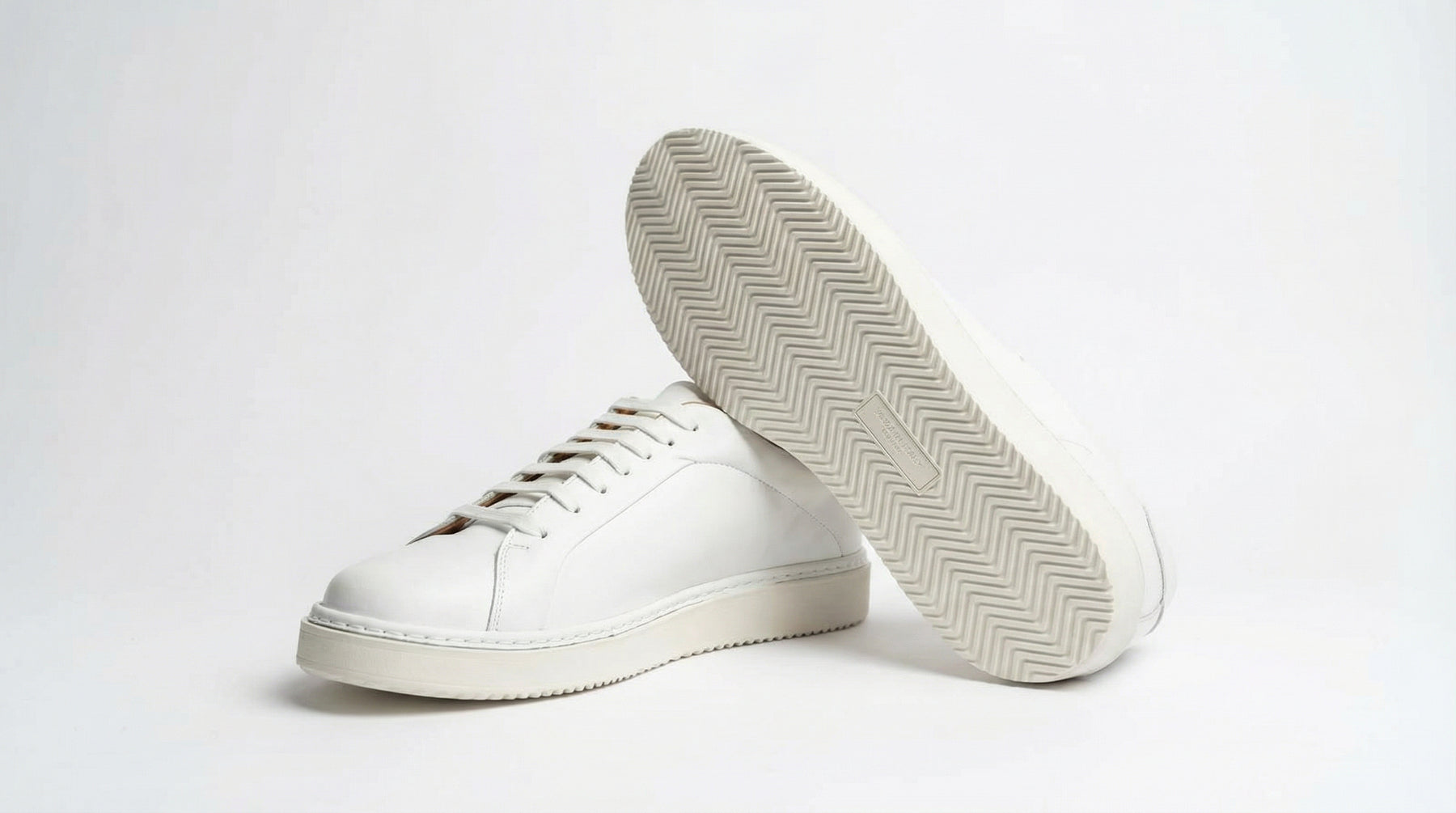 BOMA - Sneakers En Cuir Blanc