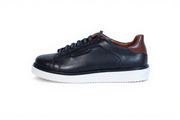 Kong - Sneakers En Cuir Noir