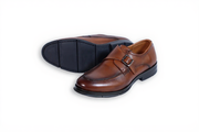 Andyt - Chaussure en cuir crust marron